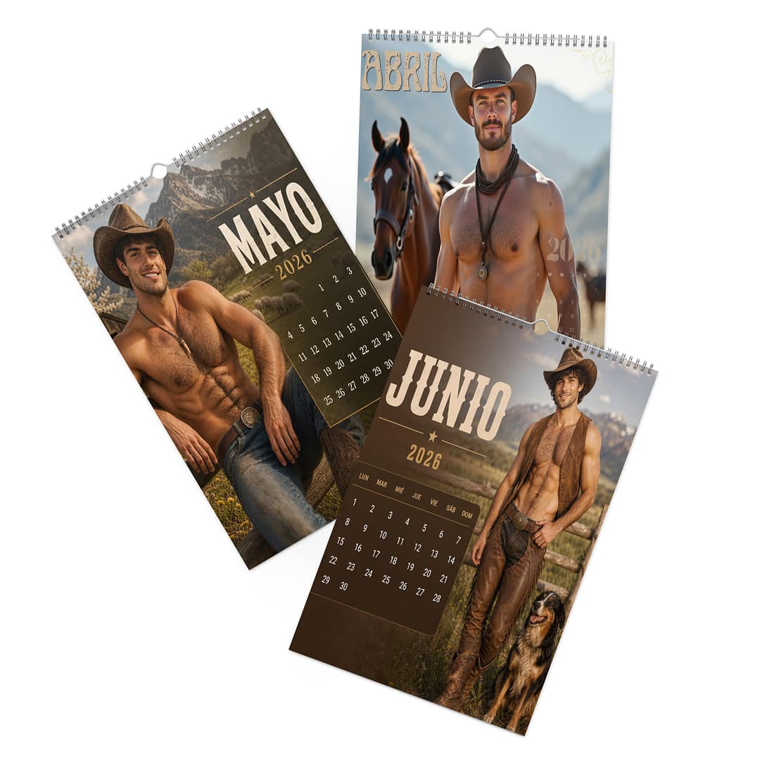 Calendario de Vaqueros (2026) - Imagen 2